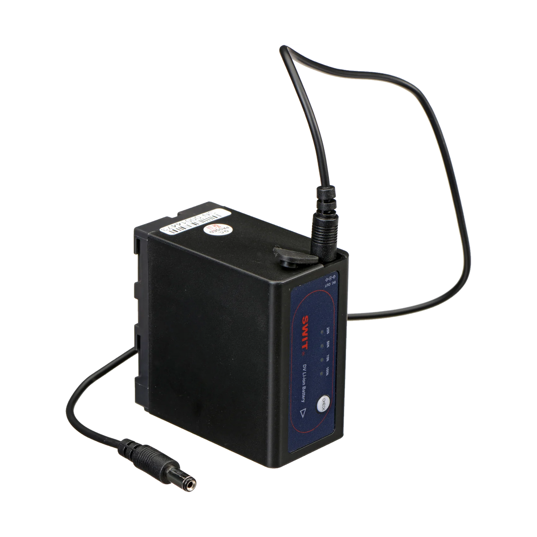 Battery with Barrel Adapter (Sony NP-F)