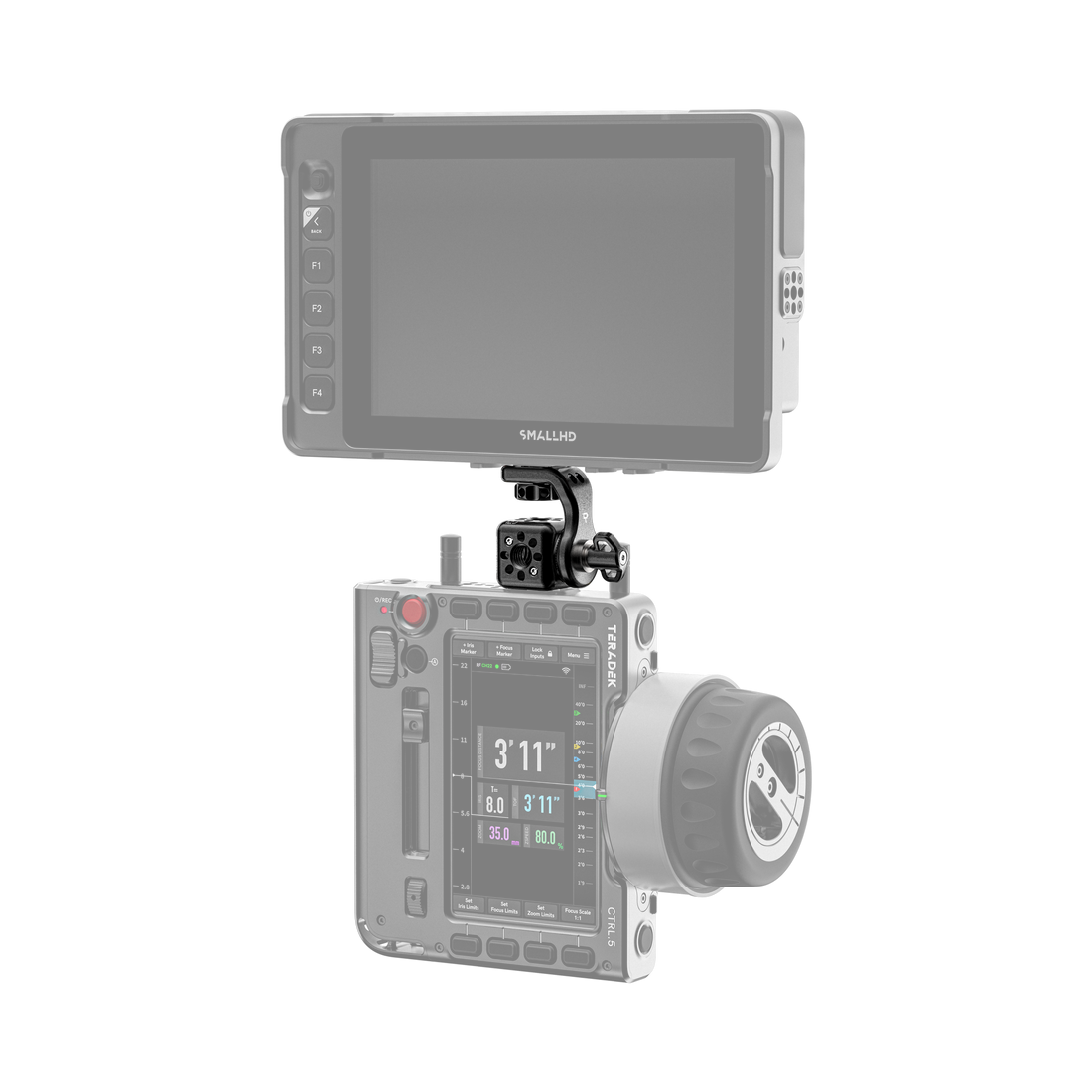 Bolt-On Monitor Hinge Cube