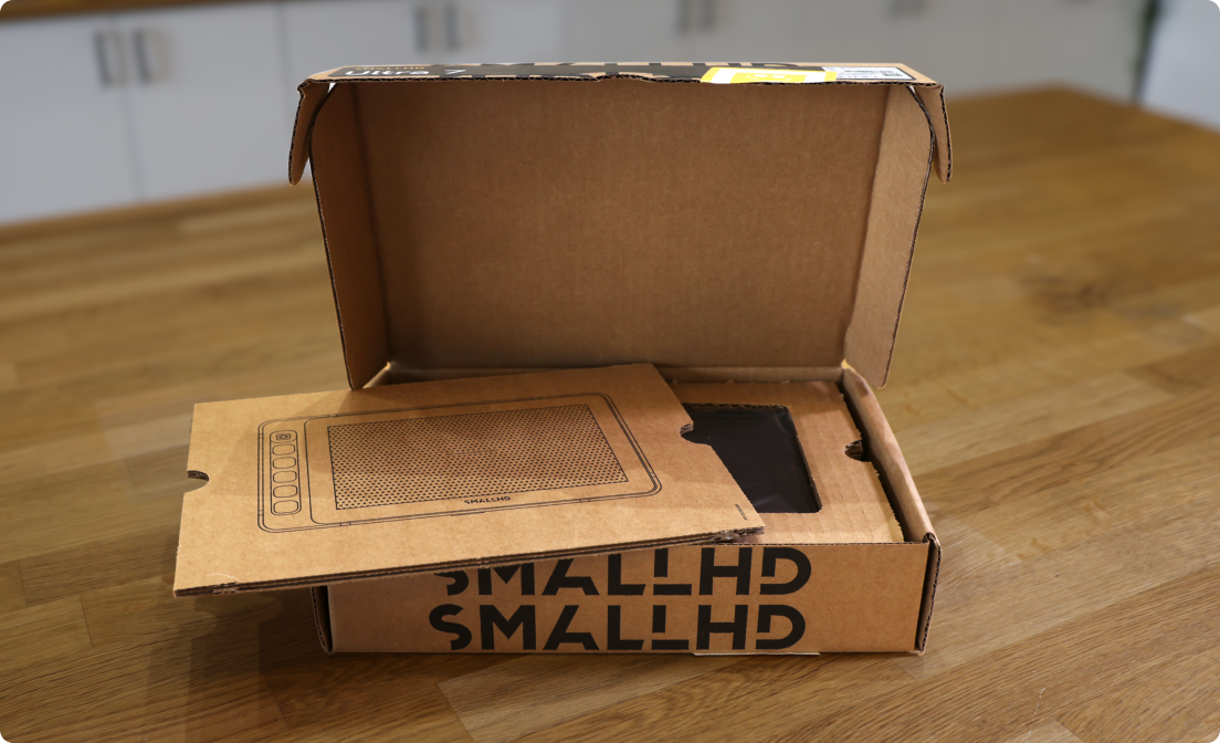 SmallHD Ultra 7 Sustainable Packaging