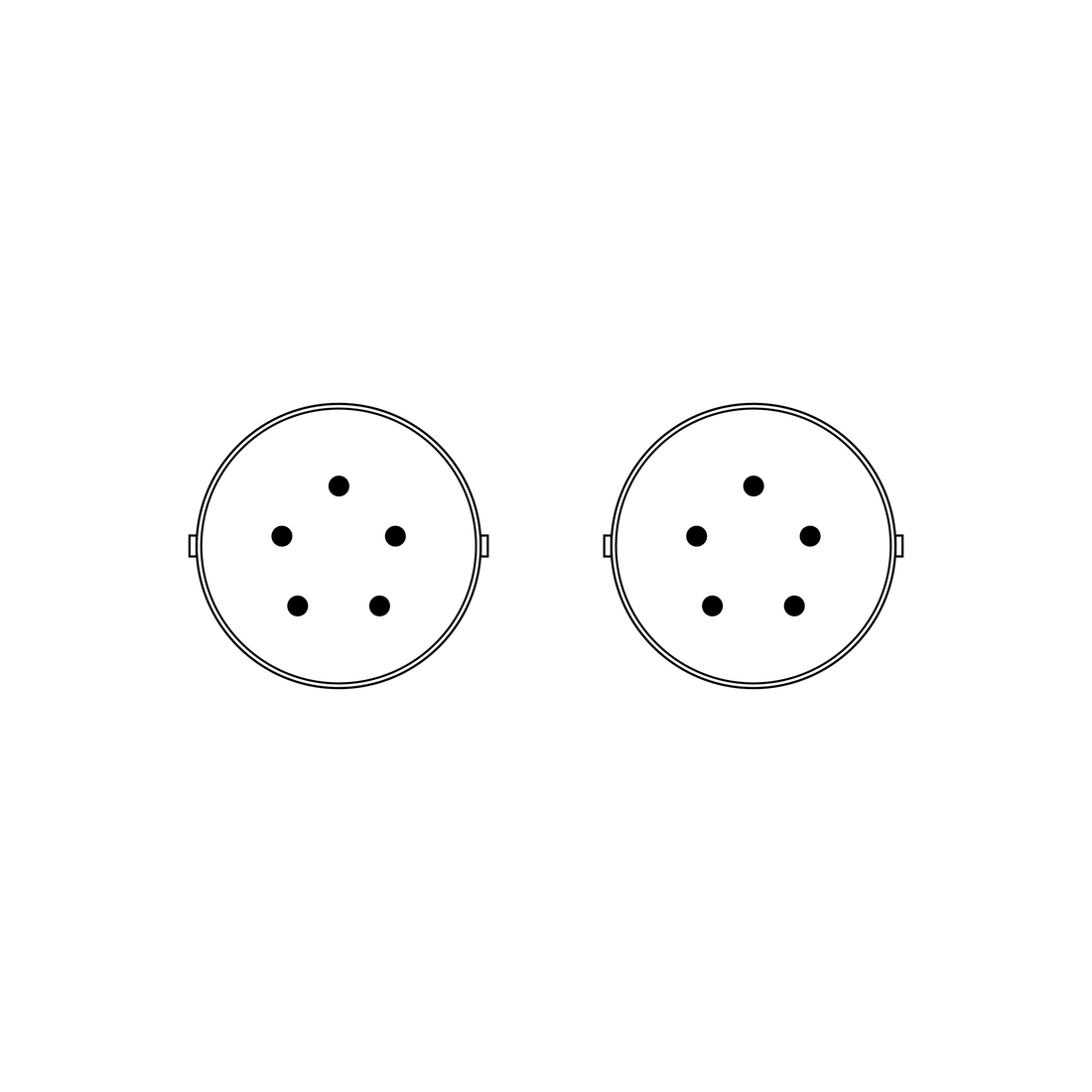 5-Pin Wired-Mode Cable (196 inch / 5 m)