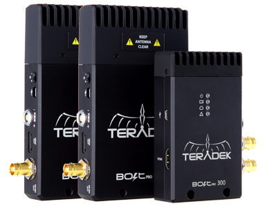 Bolt 300 TX/2X 3G-SDI/HDMI Video Transceiver Set – Teradek