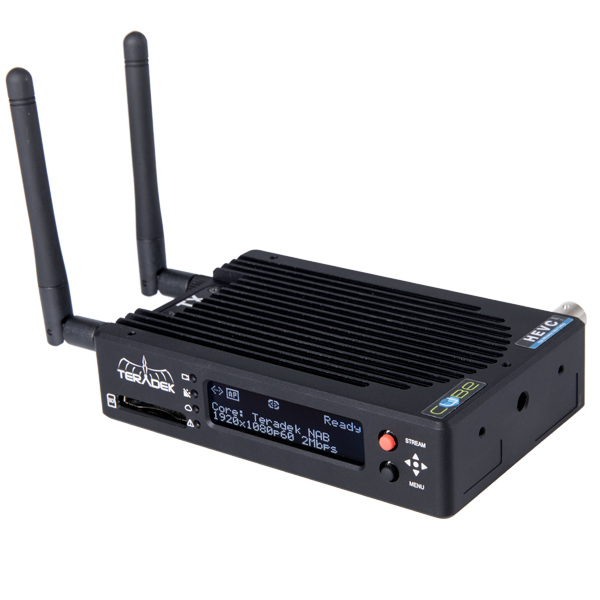 Cube 755 - H.265 (HEVC) and H.264(AVC) Camera Top Encoder - Refurbished
