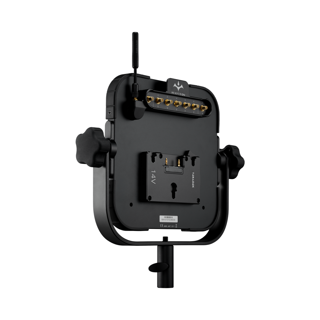 10-2720-G, Bolt 7 MAX 12G-SDI/HDMI Wireless TX/RX Deluxe Set - 2x Gold Mount Battery Cradles