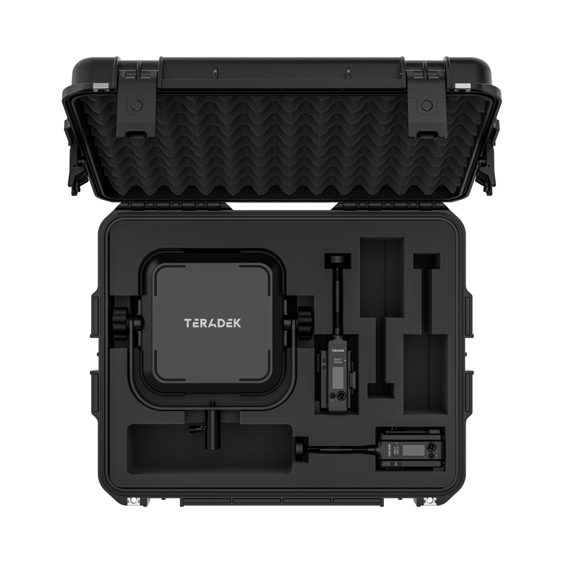 10-2720-V, Bolt 7 MAX 12G-SDI/HDMI Wireless TX/RX Deluxe Set - 2x V-Mount Battery Cradles - Case