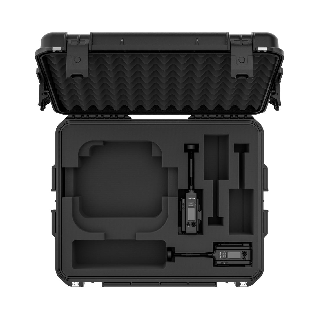 10-2720-V, Bolt 7 MAX 12G-SDI/HDMI Wireless TX/RX Deluxe Set - 2x V-Mount Battery Cradles - Case