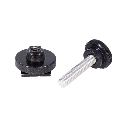 Hotshoe Mounting Hardware for Cube / VidiU, 1.25in Thumb Screw