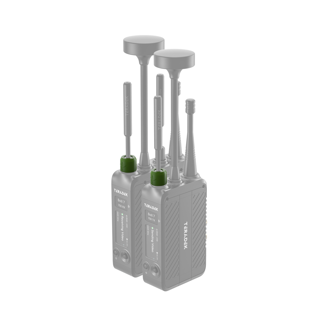 11-1625, Bolt 7 Color Band Set Green