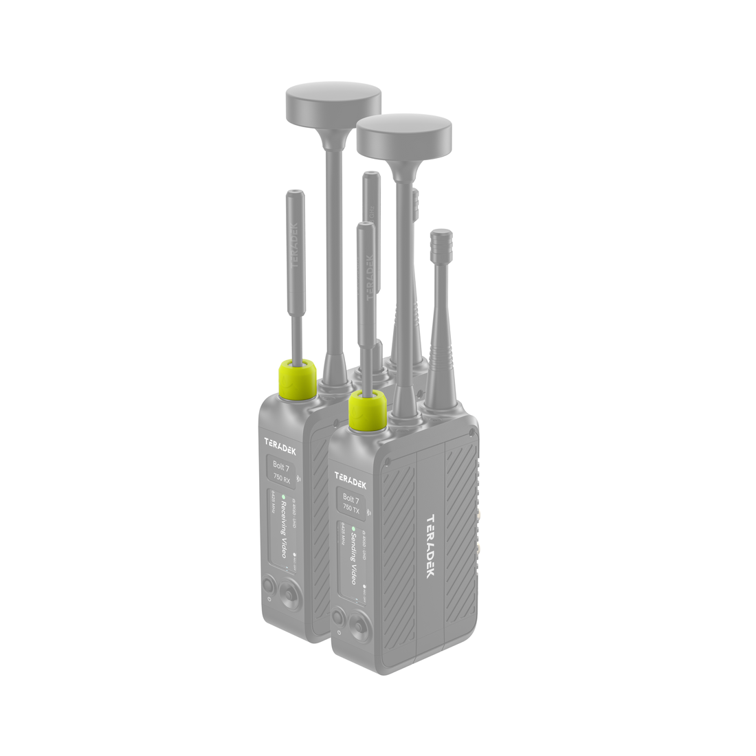 11-1625, Bolt 7 Color Band Set Light Green