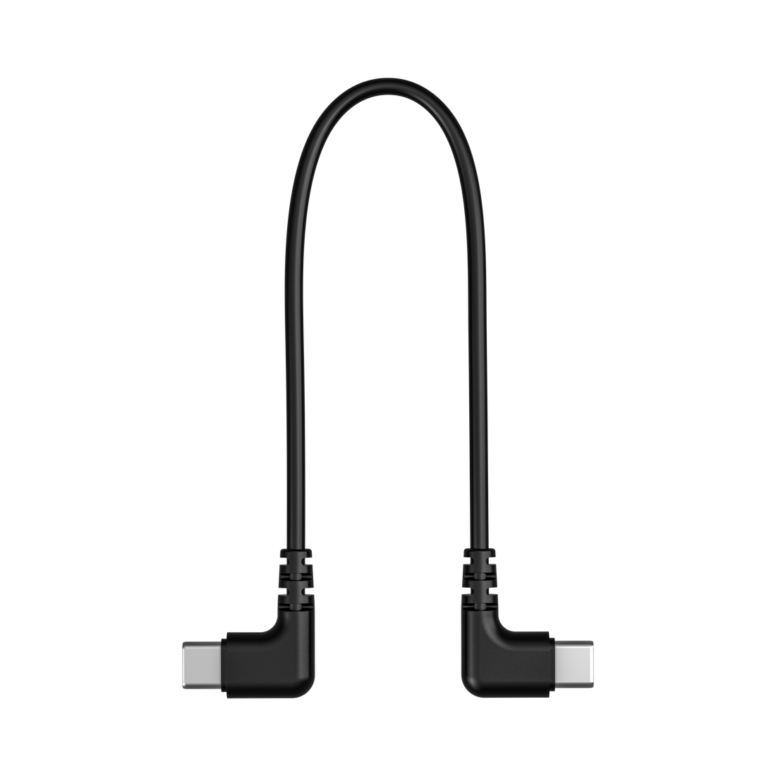 11-1627, Right Angle USB-C to Right Angle USB-C Cable Top view