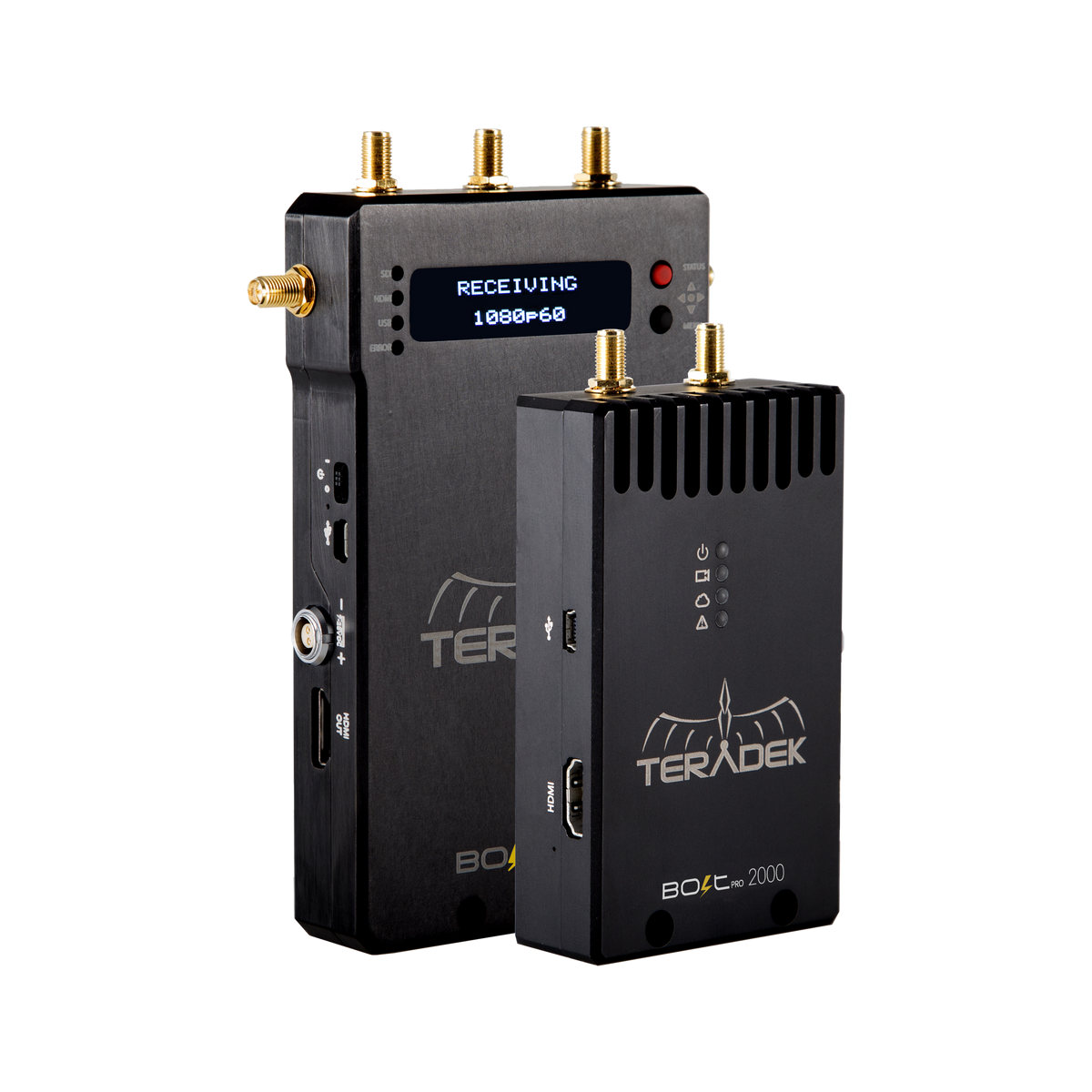 BOLT Pro2000 SDI/HDMI無線伝送Tradek ボルト Bolt 3000 XT SDI/HDMI Wireless TX/RX Deluxe Kit + Sidekick