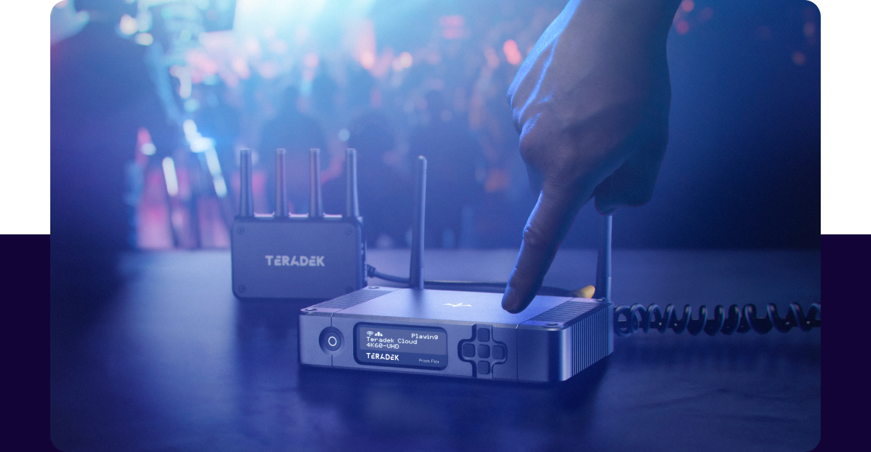 Prism Flex 4K HDR Streaming for Live Production - Teradek