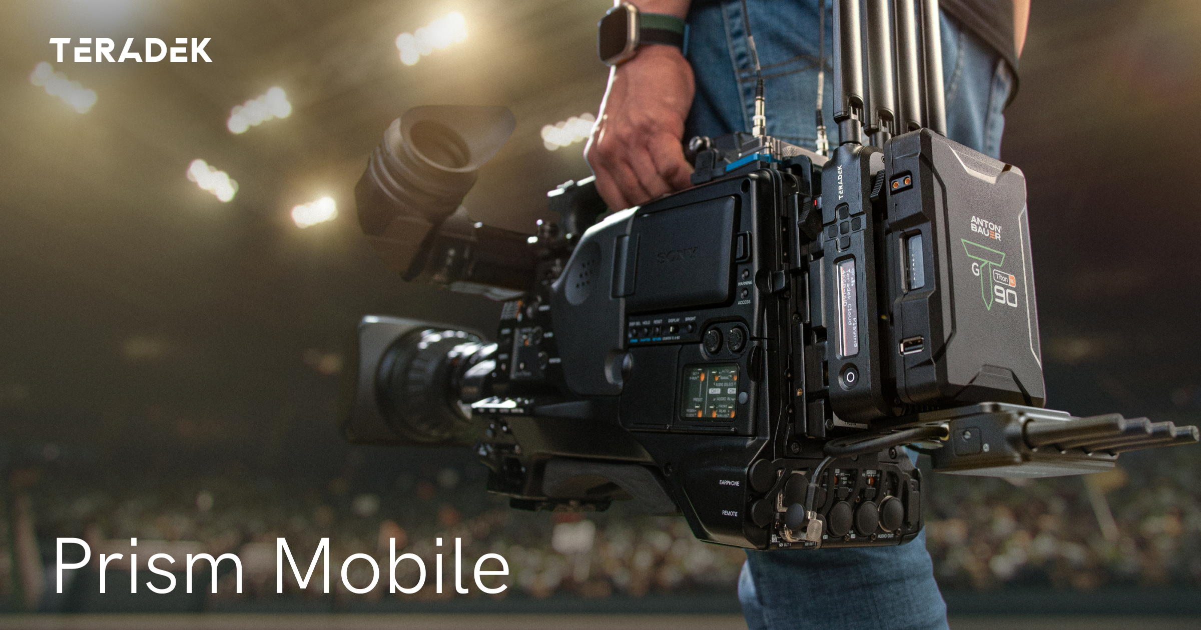 Prism Mobile 5G Cellular Bonding Video Encoder - Teradek