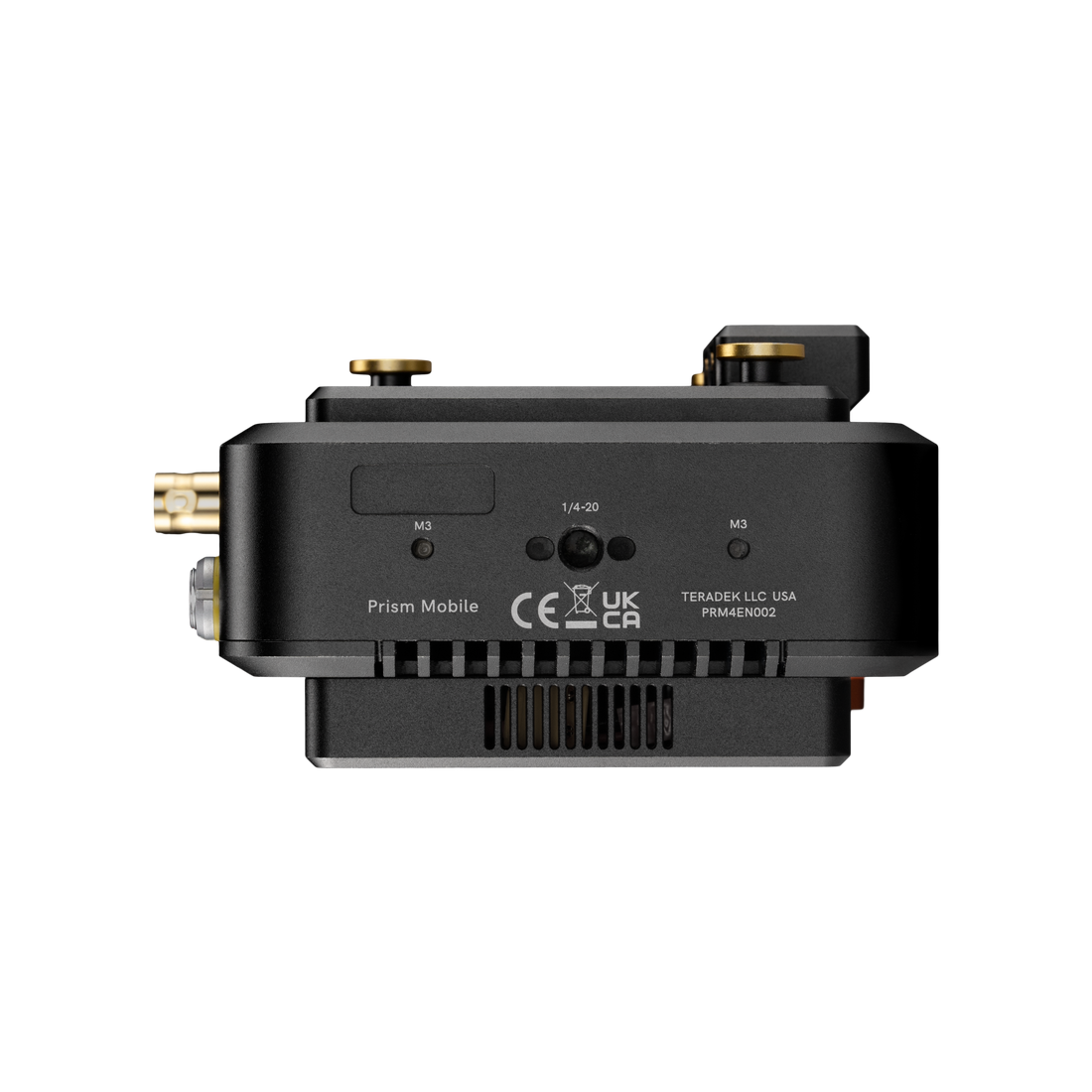 10-2857-25QG26, Prism Mobile 5G Dual 5G-Q HEVC/AVC Encoder 26V Gold Mount