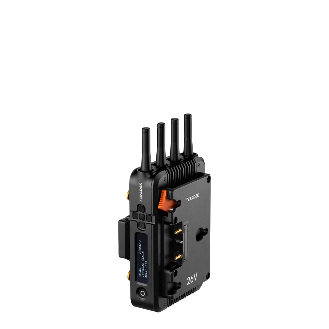 10-2857-25QG26, Prism Mobile 5G Dual 5G-Q HEVC/AVC Encoder 26V Gold Mount