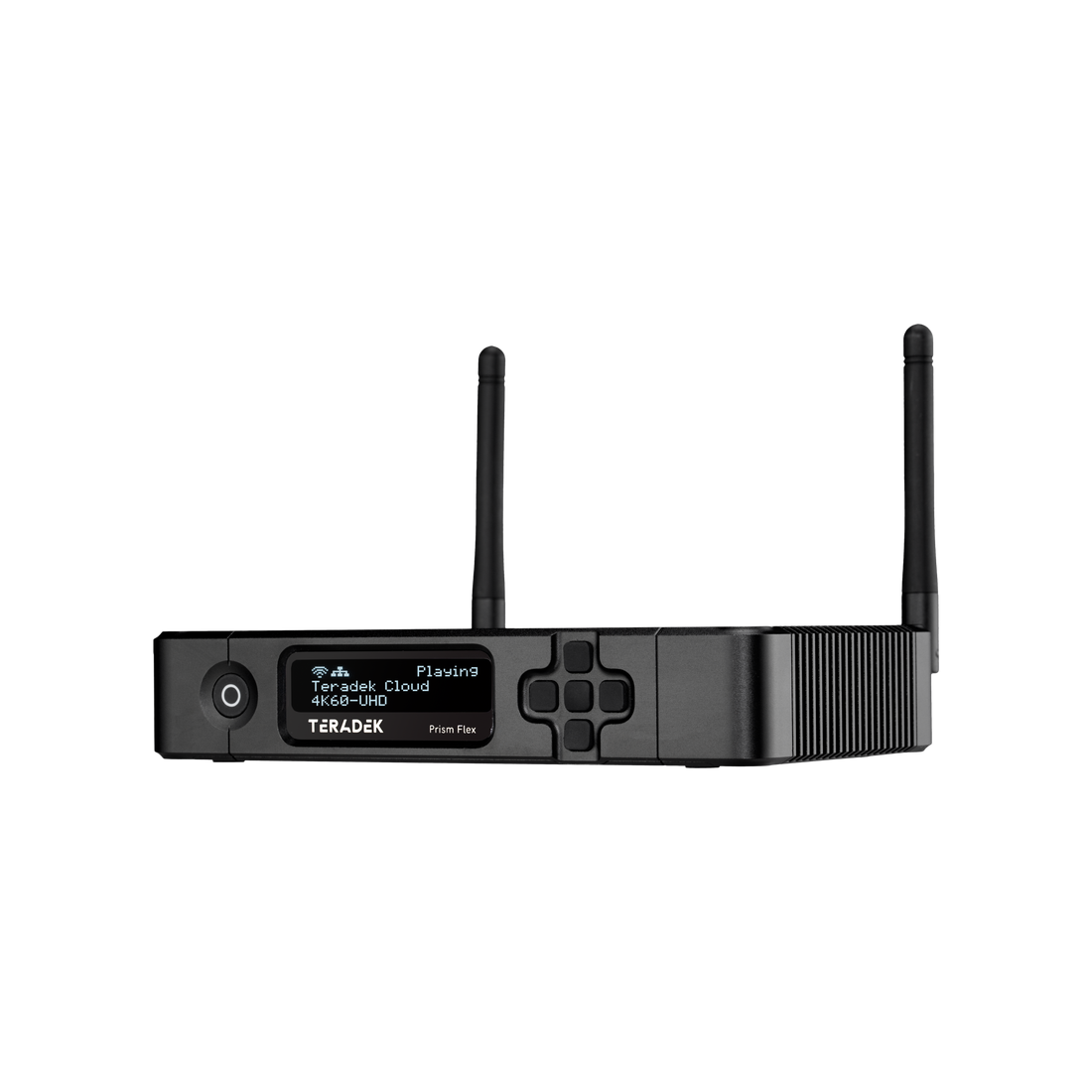 Teradek 10-2858 Prism Flex Mk II 4K 10bit HEVC AVC 12G SDI HDMI Decoder - Quarter Left
