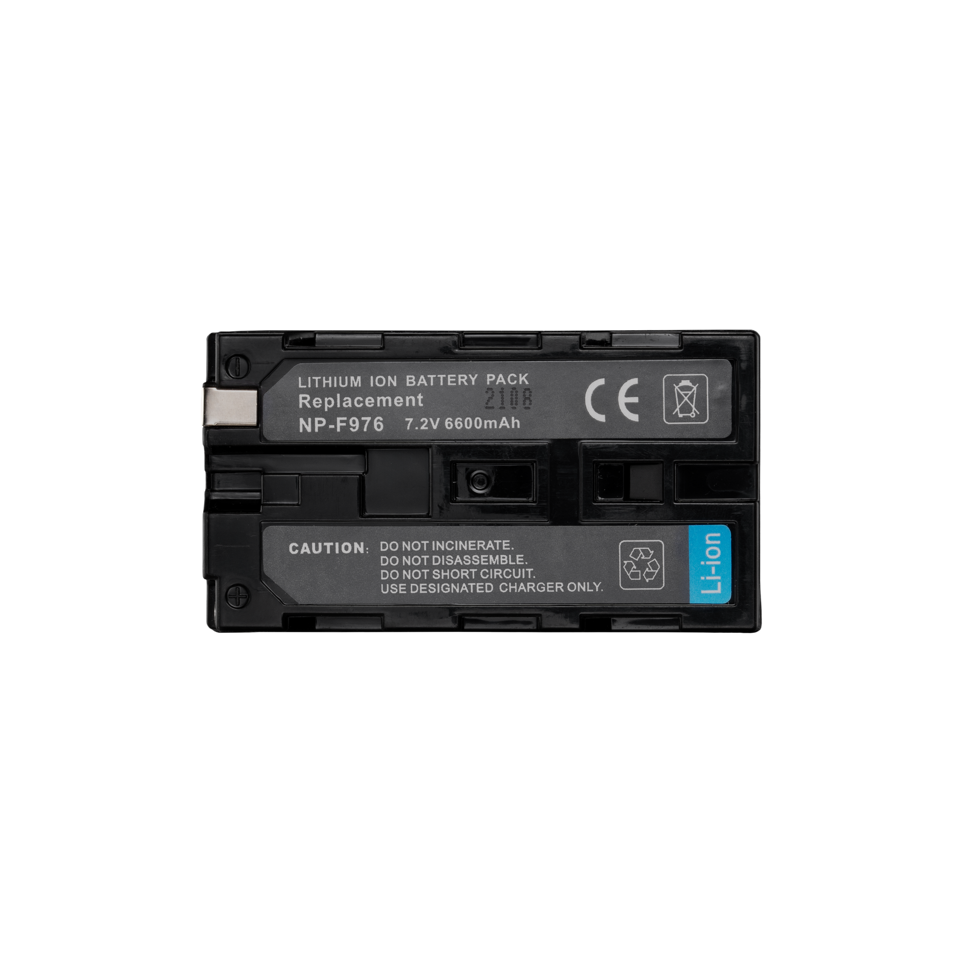 NP-F976 L-Series 7.2V, 6600 MAh Li-Ion Battery for CTRL.5 – Teradek NP-F976 L-Series 7.2V, 6600 MAh Li-Ion Battery for CTRL.5 – Teradek