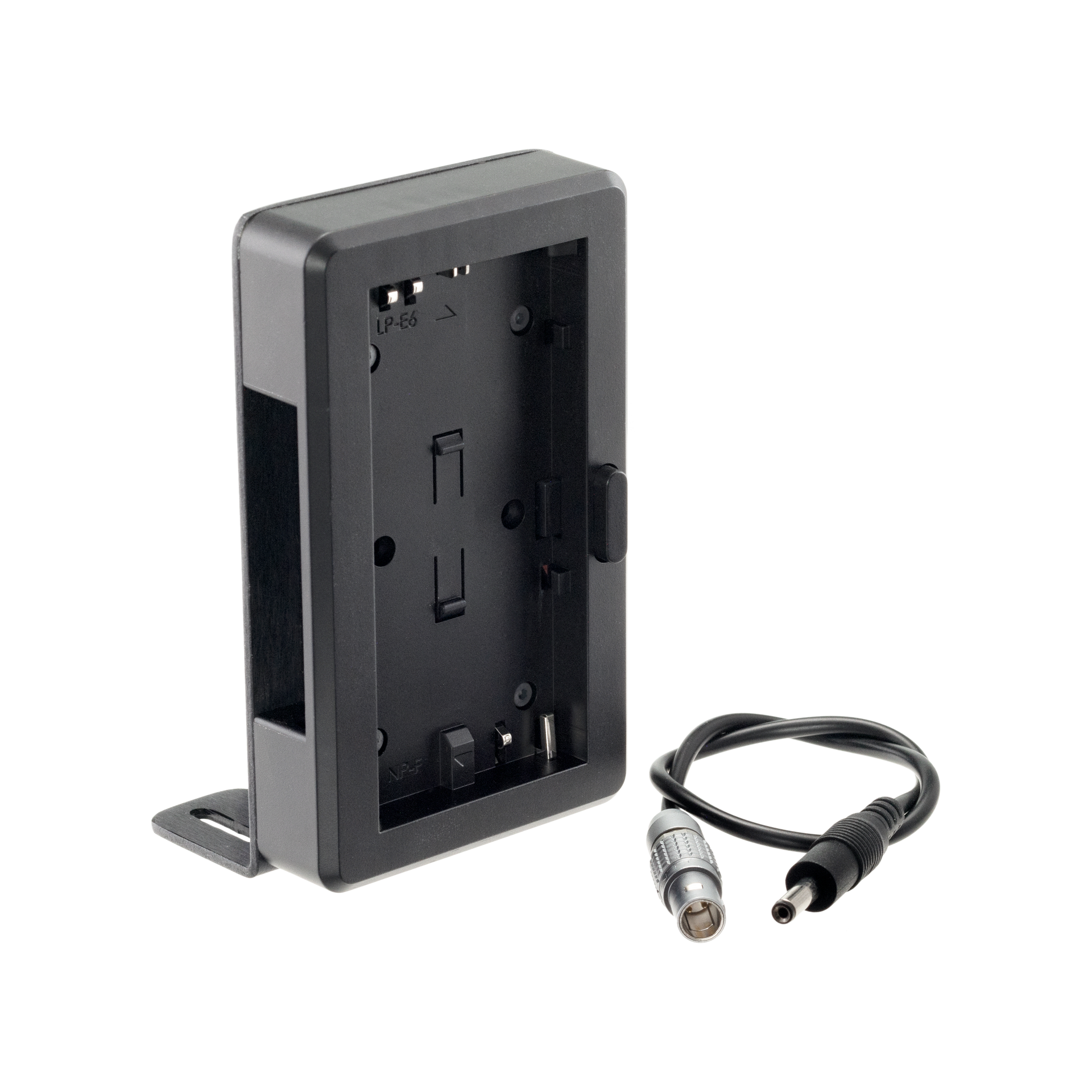 L Bracket Battery Adapter Plates (Battery to 2-Pin Connector