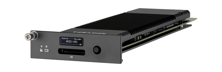 Prism Rack - Encoder and Decoder for Live Broadcast - Teradek