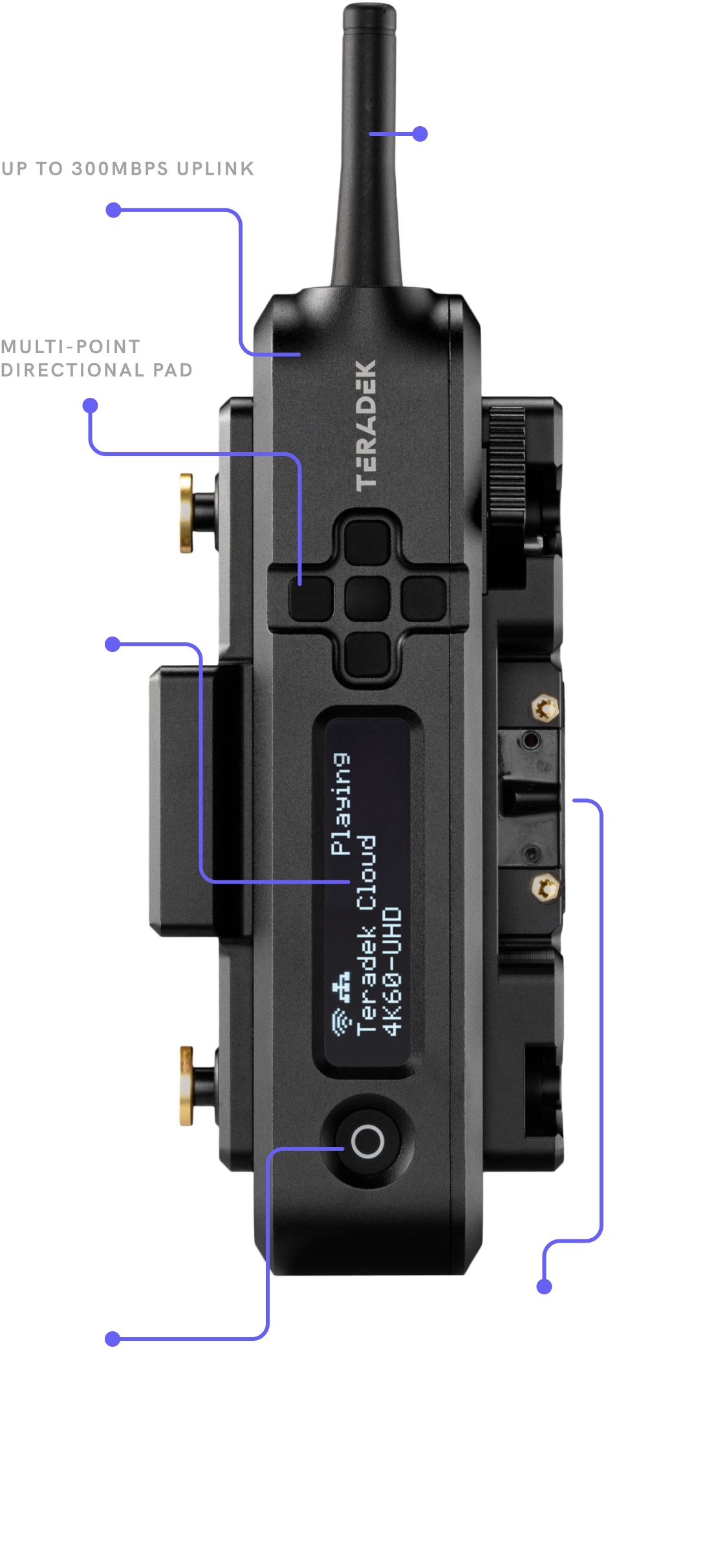 Prism Mobile 5G Cellular Bonding Video Encoder - Teradek