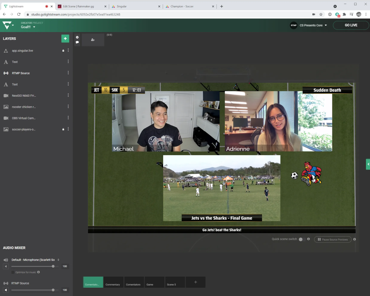 Lightstream Animation Using Lightstream Studio with Your Teradek Encoder