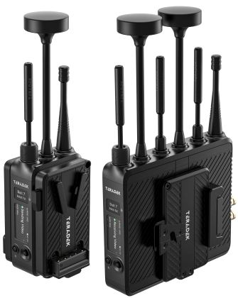 Teradek Bolt 7 MAX transmitter and receiver set