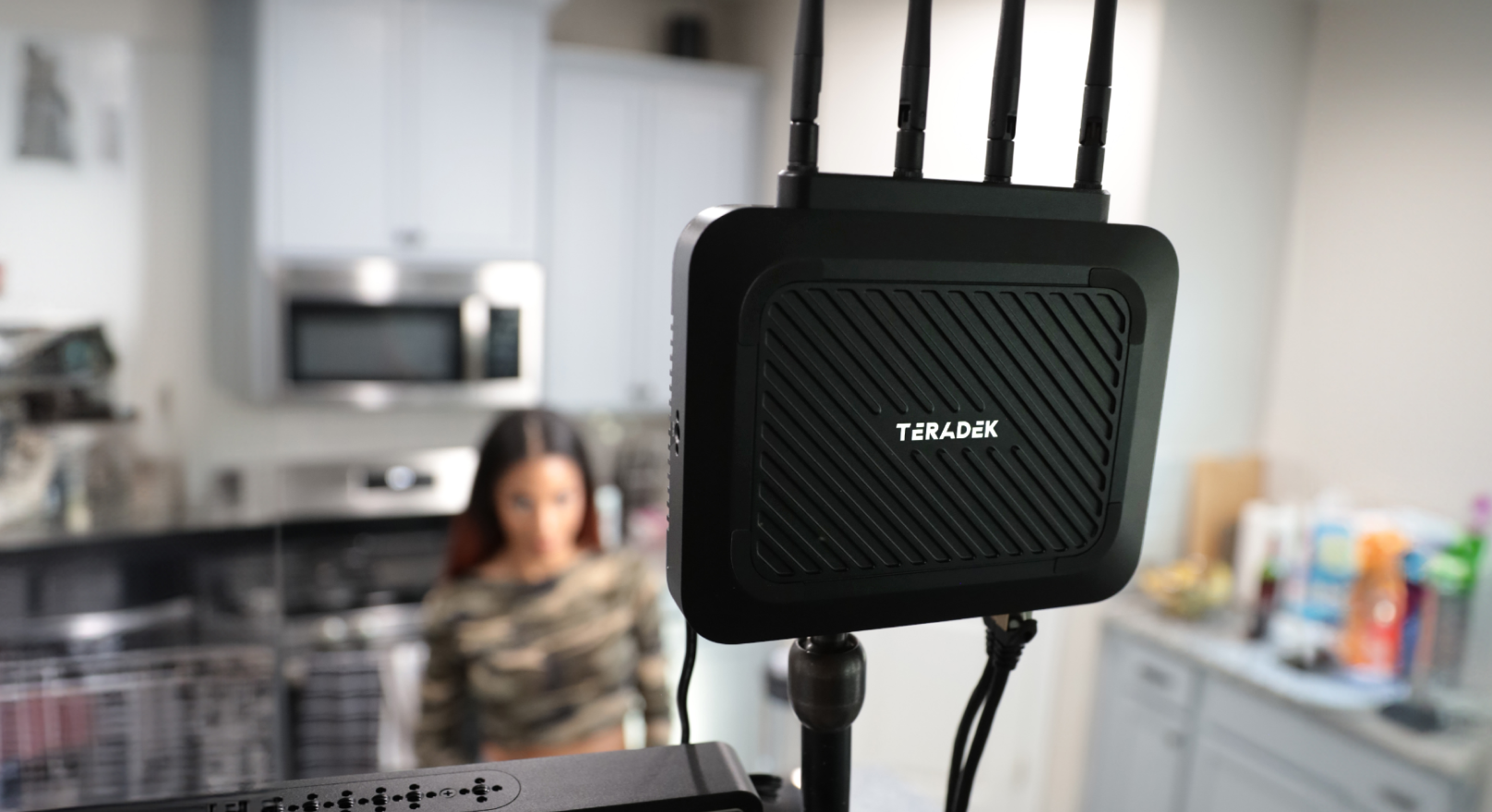 Teradek Link AX WiFi 6 Router On set