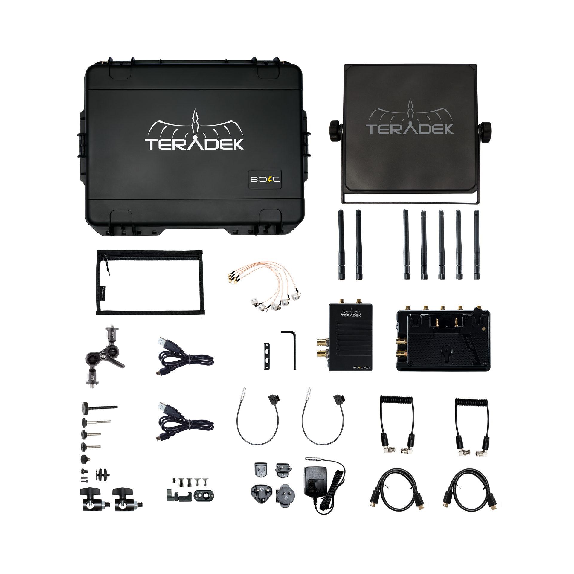 Bolt 1000 XT SDI/HDMI Wireless TX/RX Deluxe Kit – Teradek Bolt 1000 XT SDI/HDMI Wireless TX/RX Deluxe Kit – Teradek