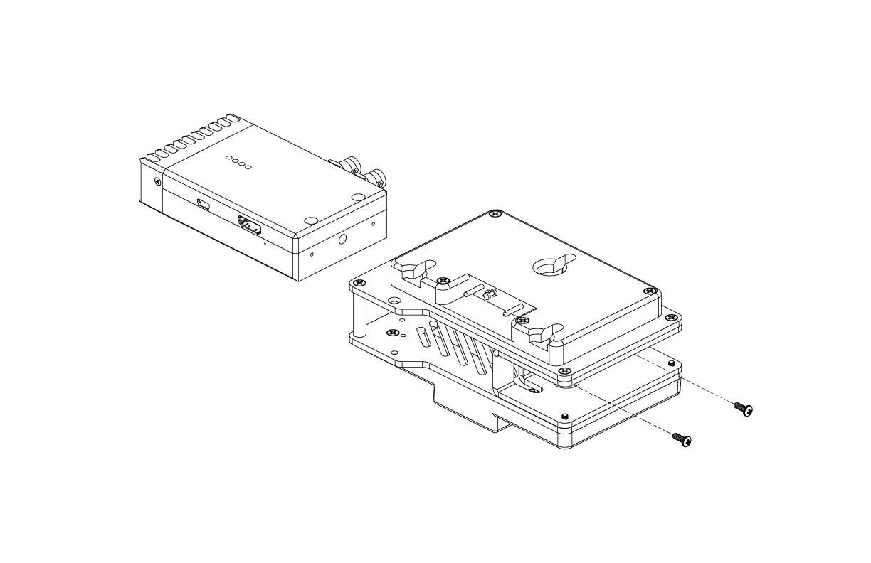 Bolt 300 Transmitter Dual Gold-Mount 11-0761