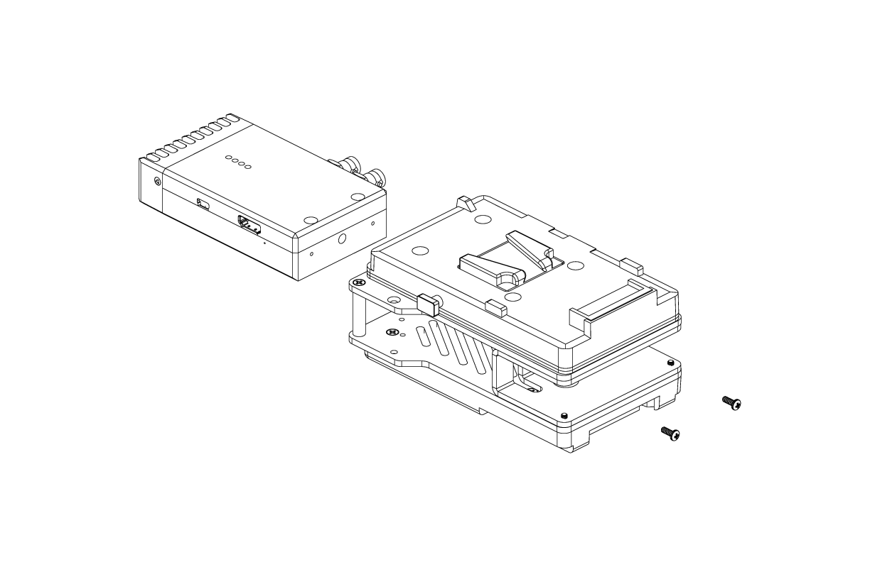 Bolt 300 Transmitter Dual V-Mount 11-0760