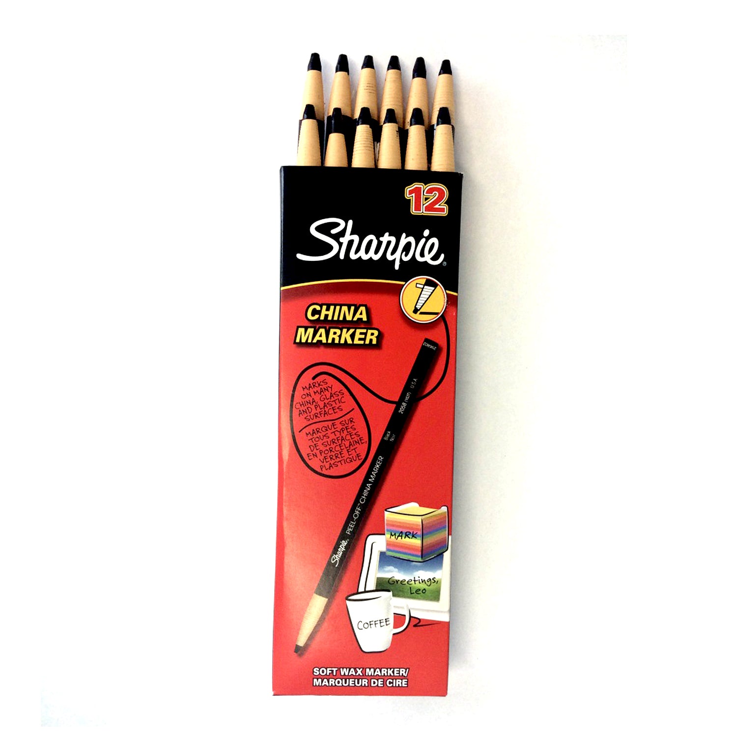 Sharpie China Marker, 12Pk - Catalogue #6351