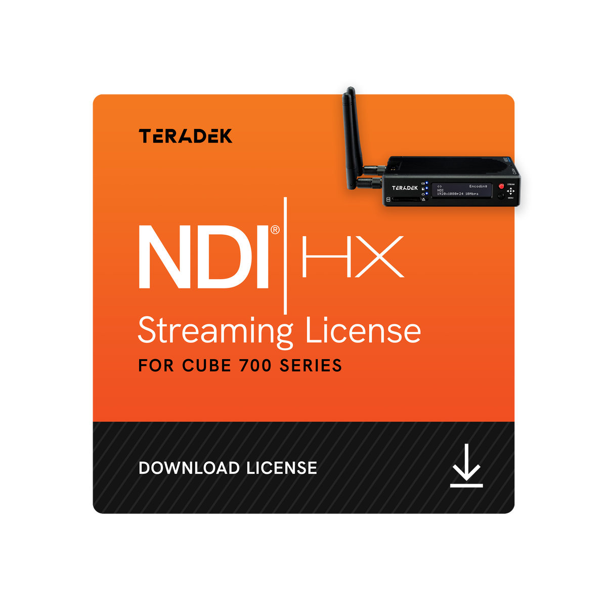 NDI License for Cube 705 / 755 – Teradek