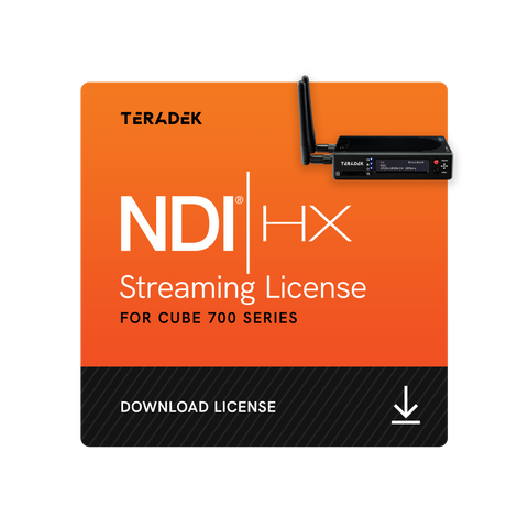 NDI License for Cube 705 / 755